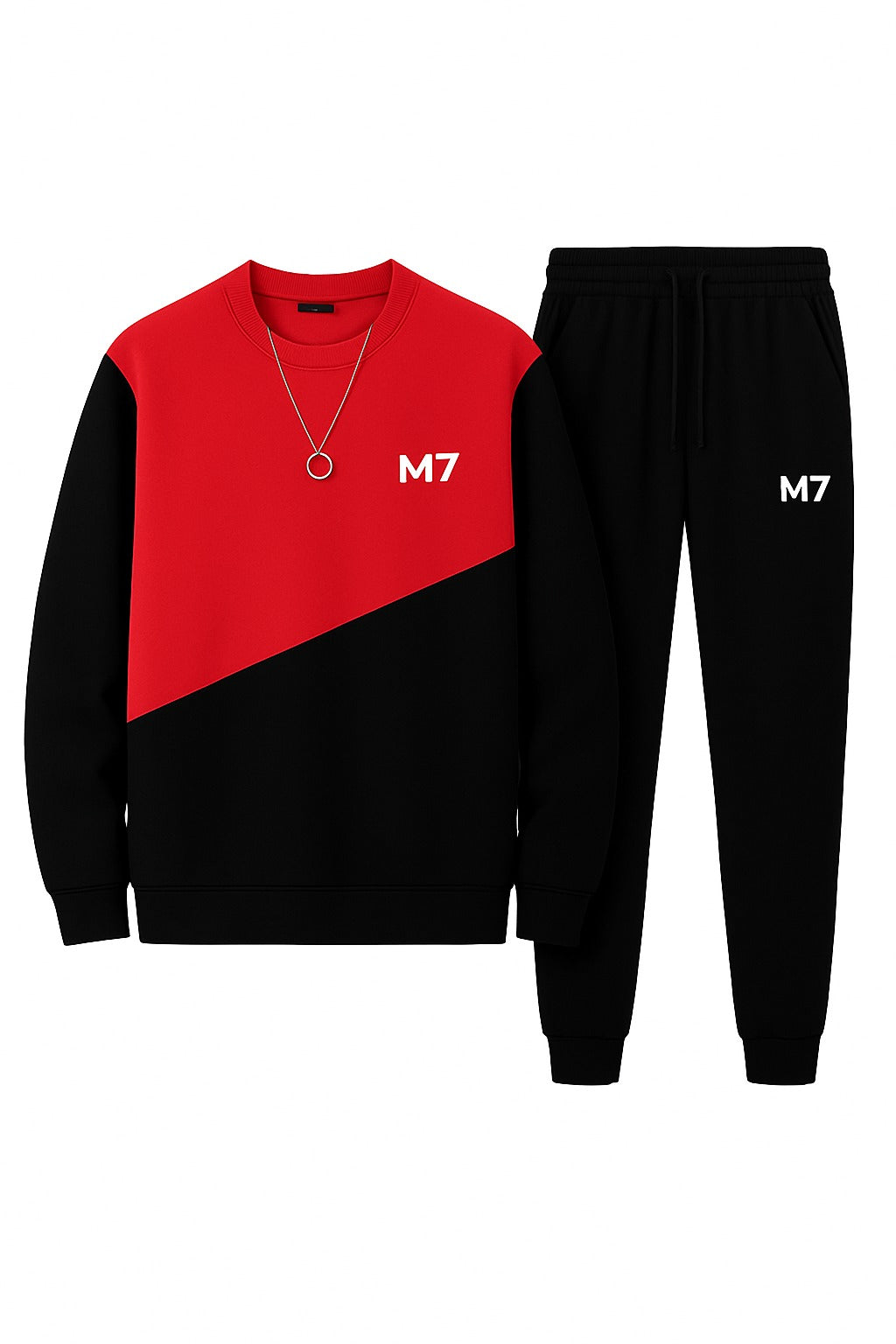 RED M7 Printed Winter Track suite