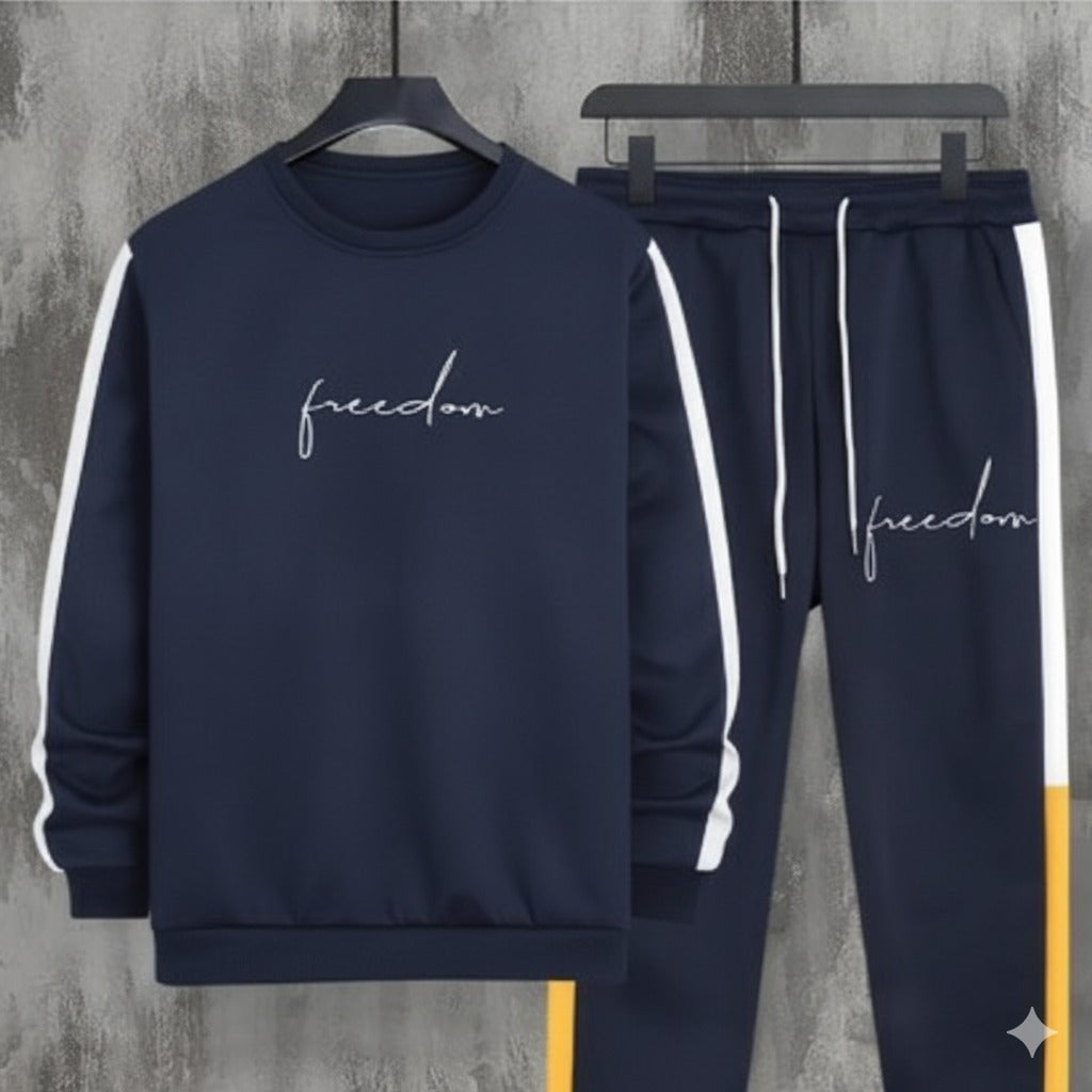 FREEDOM Blue Winter Track Suite