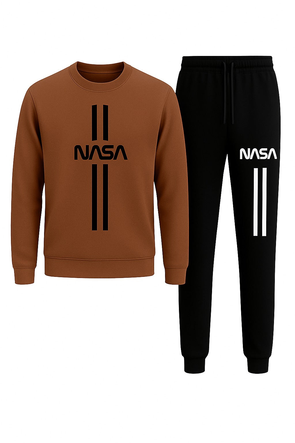 NSAS Brown and Black Track Suite