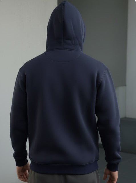 Blue Mask Winter Hoodie