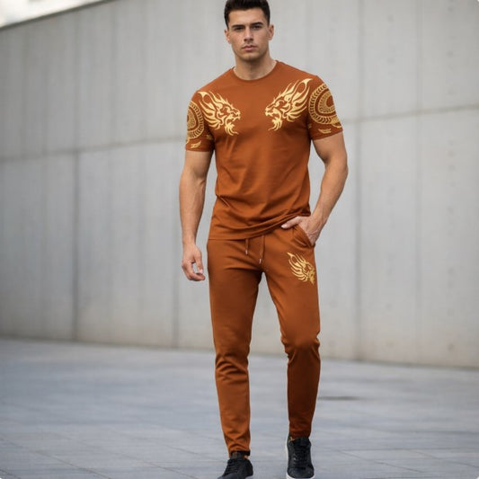 Men’s Summer Track Suit COPPER 2 LION – Lightweight & Breathable