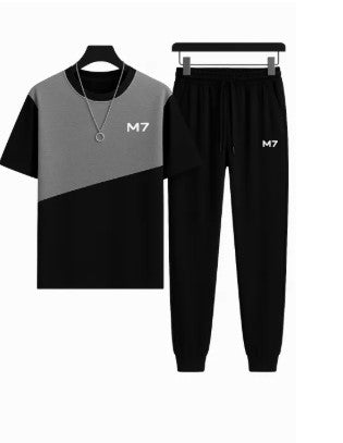 Men’s Summer Track Suit M7 GREY  – Lightweight & Breathable