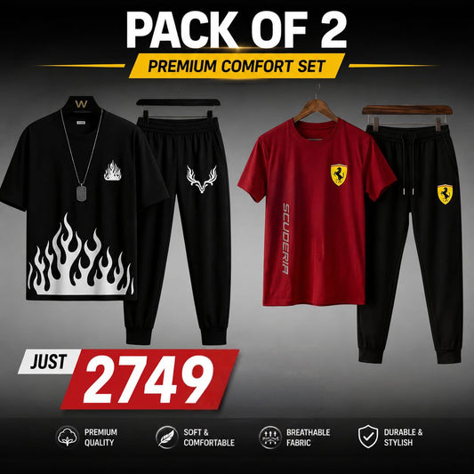 Men’s Pack of 2 Summer Track Suits