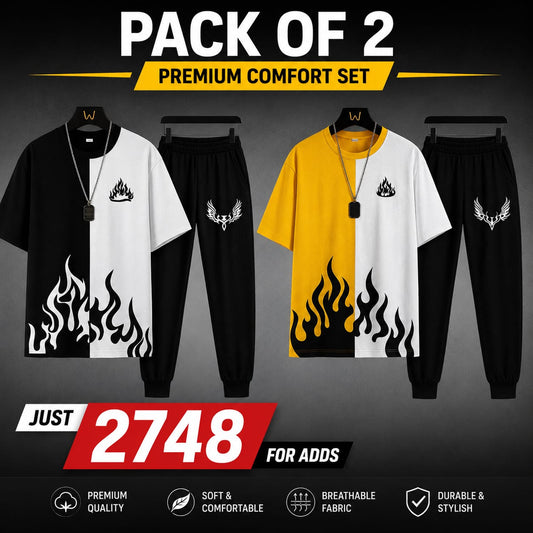 Men’s Pack of 2 Summer Track Suits