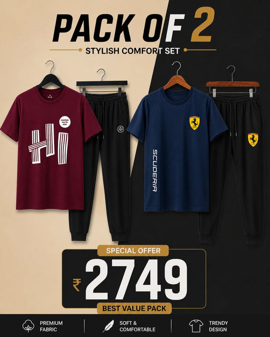 Men’s Pack of 2 Summer Track Suits