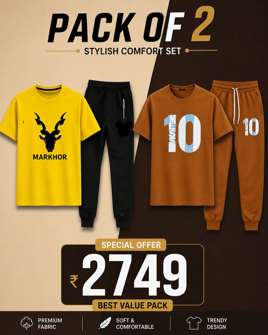 Men’s Pack of 2 Summer Track Suits
