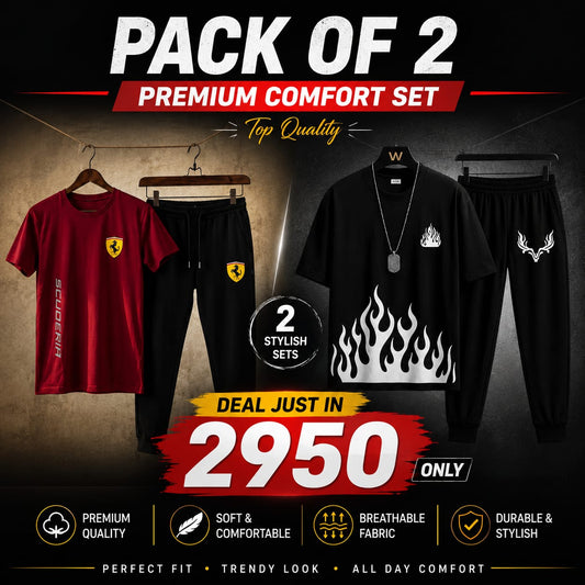 Men’s Pack of 2 Summer Track Suits