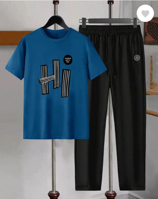 Men’s Summer BLUE Track Suit (Hi)  – Lightweight & Breathable
