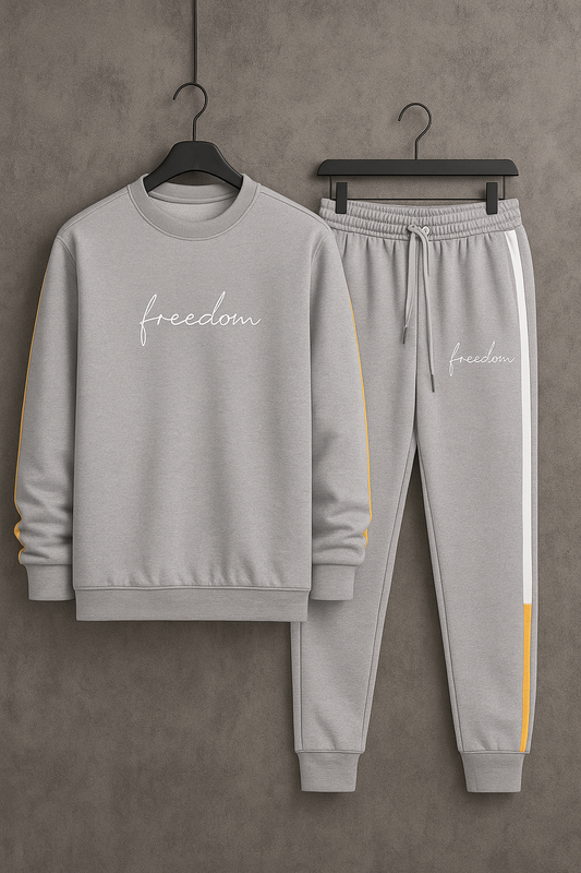 FREEDOM Grey Winter Track Suite